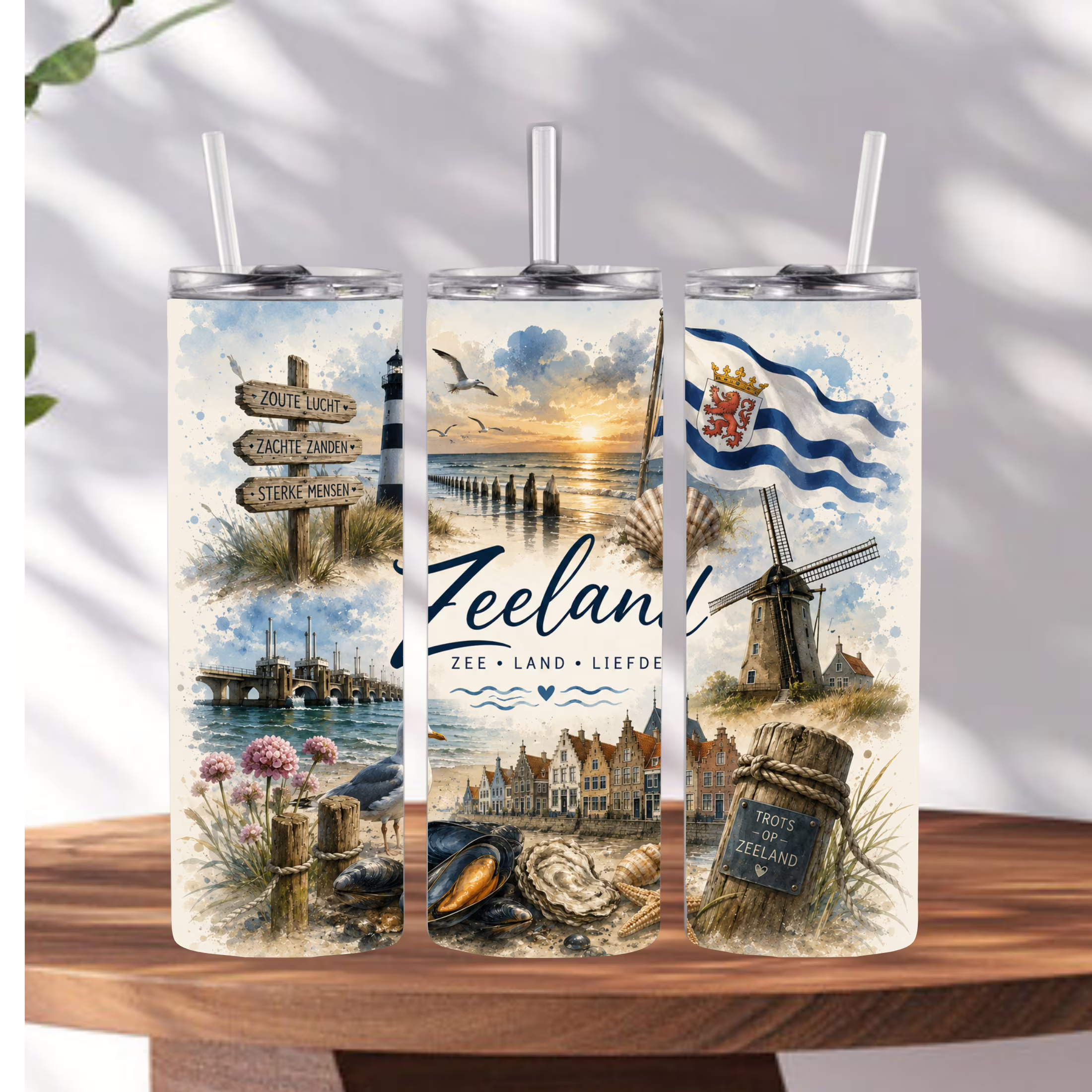 Zeeland Tumbler – Trots op Zeeland - Afbeelding 2